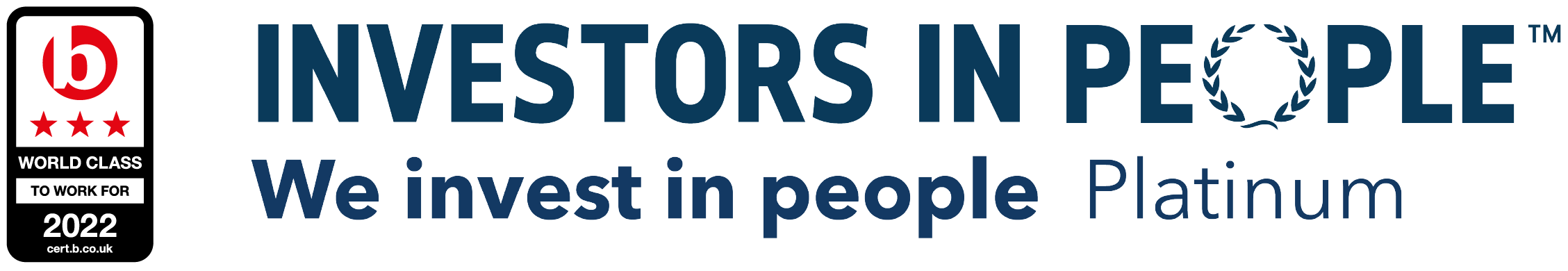 Best Companies and Investors in People logos