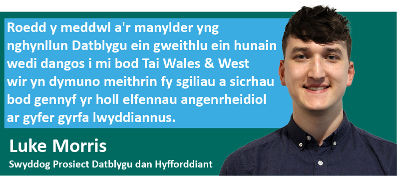 Luke Morris Wide Quote Welsh