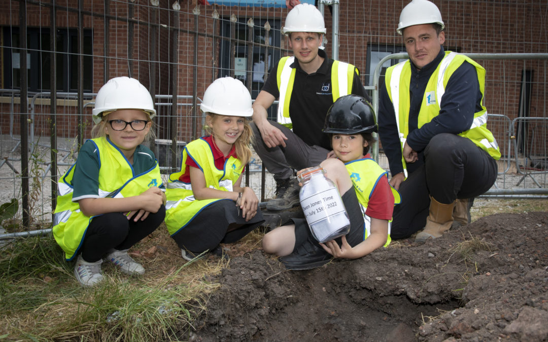 Time capsule marks new housing development at former church site