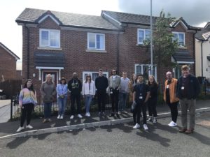Grow Our Own trainees visiting WWH properties in North Wales