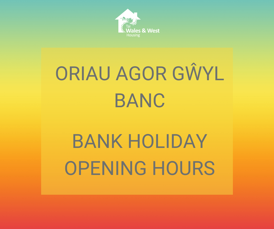 Summer Bank Holiday 2022 - Wales & West Housing Association