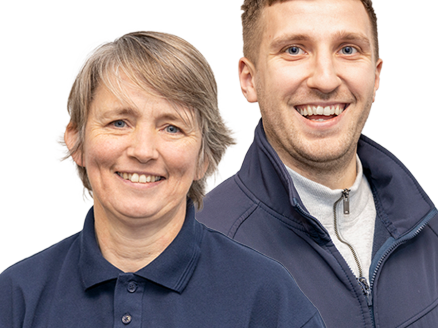 WWH staff members (x2) smiling to camera