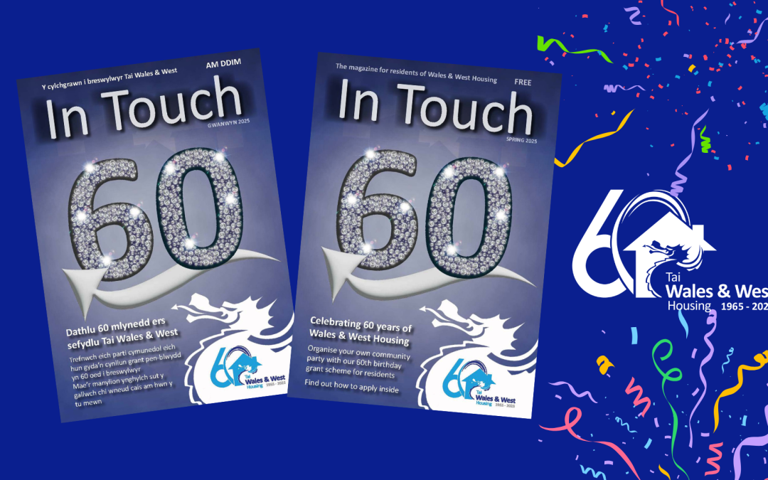 60th birthday edition of our In Touch magazine is out now