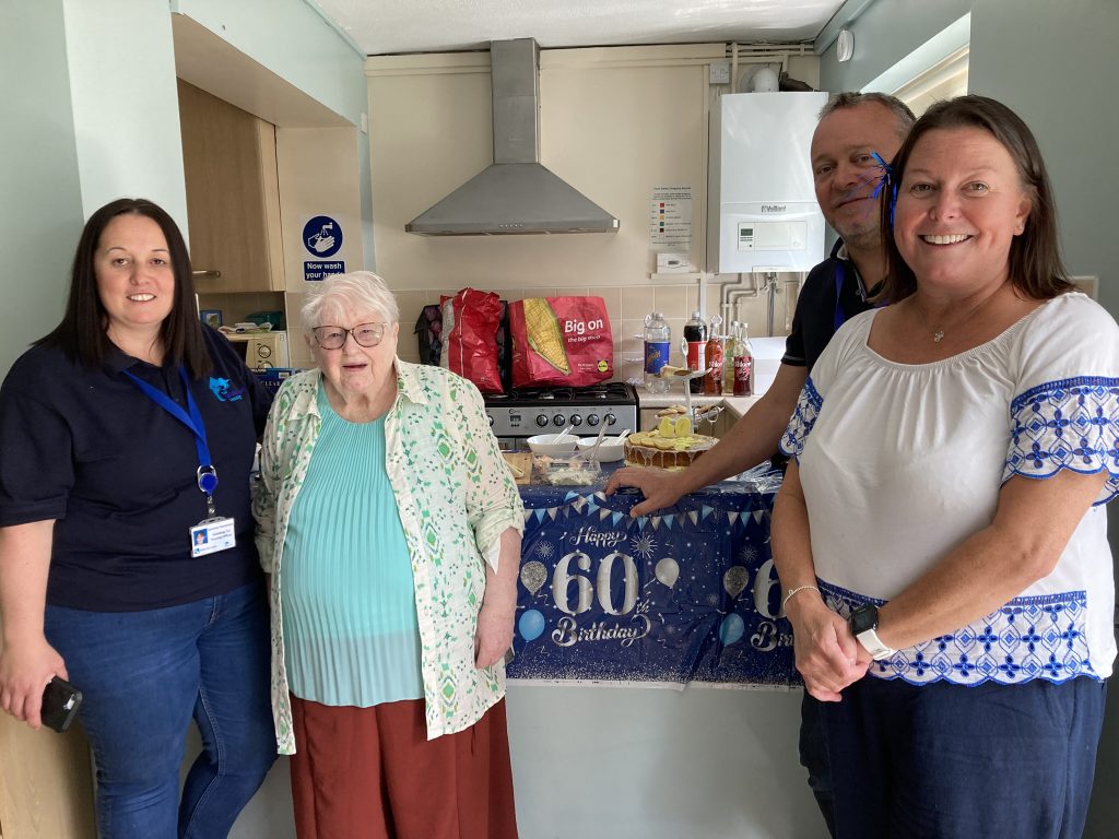 Image of Eileen with Gemma, Housing Officer