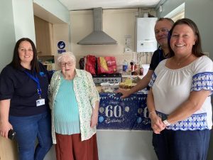 Image of Eileen with Gemma, Housing Officer