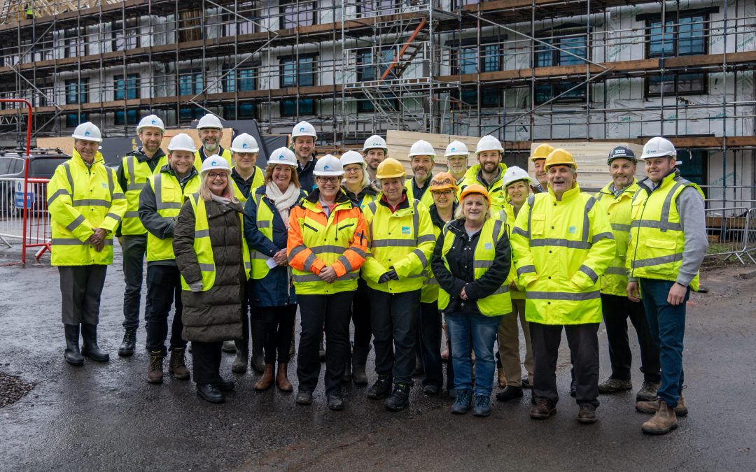 New extra care scheme in Penarth starts to take shape