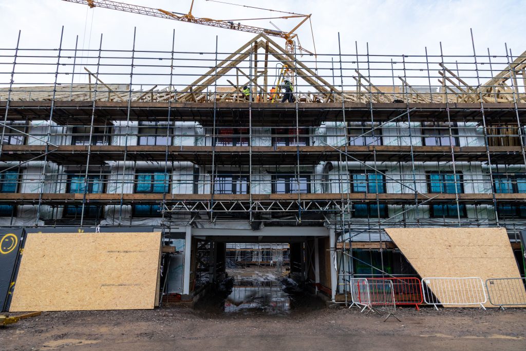 Building progress image