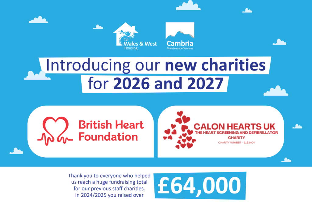 Introducing our new staff charities